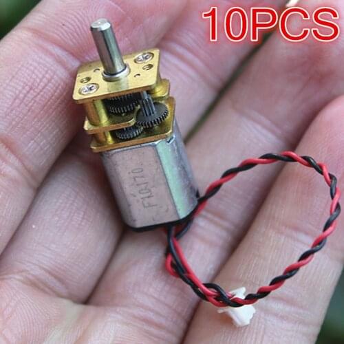 N20 All Metal Gear DC Geared Motor DC 3V 3.7V 5V 6V