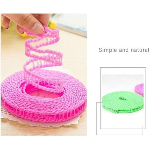Nylon Clotheslines Hanging Rope Drying Clothes Dryer Non-slip Windproof for Outdoor 3/5/8/10 Meters In Stock