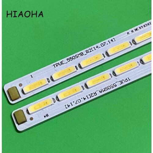 2pcs/Lot Original LED Bakclight Lamp Strip TPUE_550SMA_R2 TPUE_550SMB_R2 For Philips 55pus7600