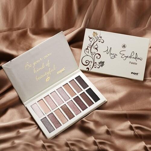 16 Colors Oil Painting Eyeshadow Palette Glitter Shimmer Eye Shadow Powder Matte Glitter Eyeshadow Palette Cosmetic Makeup