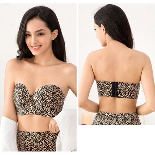 Plus Size Sexy Wedding tube Bra Top quality Brassiere Bralette Breast Seamless Bras for Women D E 120