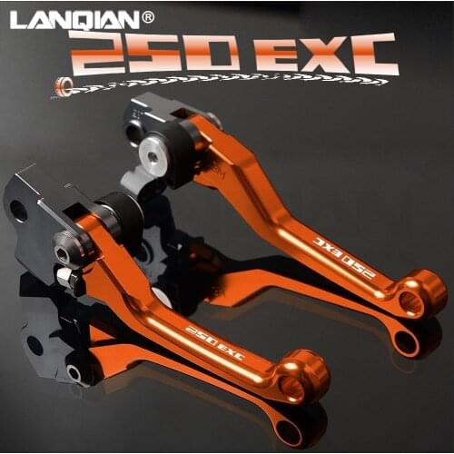 MoFor 250 EXC EXCF 250EXC 250EXCF EXC-F 2003-2018 2017 Brake Clutch Lever Dirt Pit Bike Brake Clutch Levers Grips Accessories
