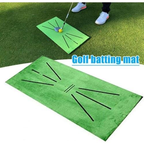 1Pcs 30x60CM Golf Training Swing Detection Mat Batting Golfer Garden Grassland Practice Training Equipment Mesh Aid Cushion