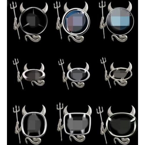 Car Styling 3D Funny Car Stickers Decals Little Devil Angel for Honda CRV Accord HR-V Vezel Fit City Civic Crider Odeysey