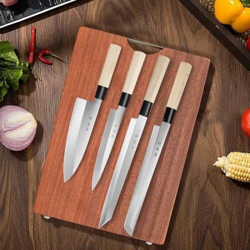 Japanese Sashimi Knife Professional Salmon Sashimi Sushi Cooking Knife Set Fish Fillet Sashimi Kitchen Knives