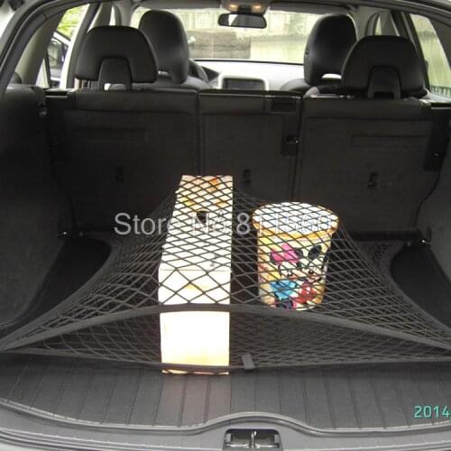 1pcs FIT FOR TOYOTA RAV4 2013 2014 BLACK NYLON REAR TRUNK FLOOR CARGO NET