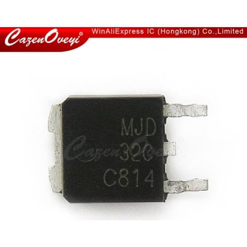 10PCS MJD122G J122G MJD127T4G J127G MJD32C J32C J32CG MJD41CG J41CG 44H11G 4H11G 45H11G 5H11G MJD47T4G MJD47 J47G TO-252