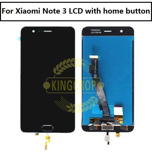 100% Tested LCD screen display+ touch panel digitizer For 5.5" xiaomi note 3 Mi note 3 Mi note3 Blue Black free shipping
