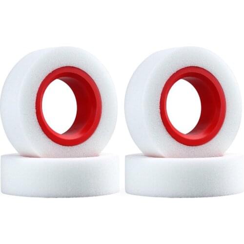 2PCS/4PCS Soft Sponge&TPE Dual Stage Foam Fit for 1.9" Tires for 1/10 RC Crawler Car TRX4 TRX6 Axial SCX10 90046