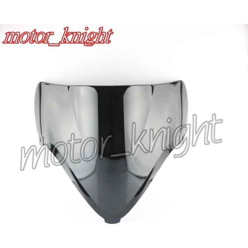 2008-2016 for Suzuki GSX1300R Hayabusa Dark Smoke Double Bubble Windshield 2009 2010 2011 2012 2013 2014 2015