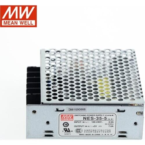 MEAN WELL NES-35 35W Switching Power Supply 110/220VAC to 5V 12V 15V 24V 48V 35W Meanwell Power Unit Transformer NES Series