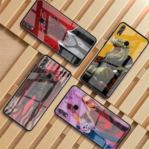 Dorohedoro Anime Luxury Tempered Glass Phone Case Cover For Huawei P20 P30 P40 Lite PRO Mate 20 30 Lite Pro