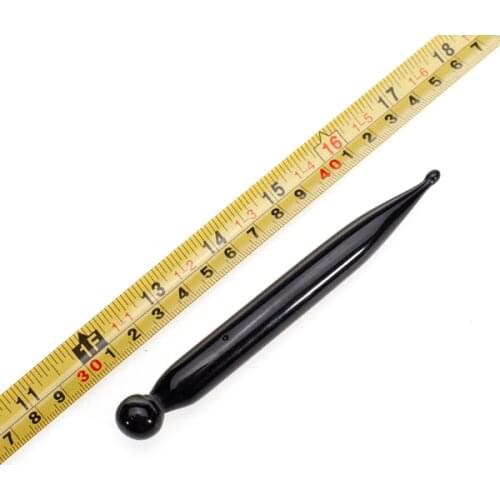 Black Home Thai Reflexology Foot Body Relax Massage Stick Tool Massager