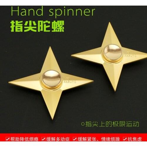 Metal gyro, adult recreational stress toy, The ninja rotates darts,Classic Toys,Spinning Top,hand spinner