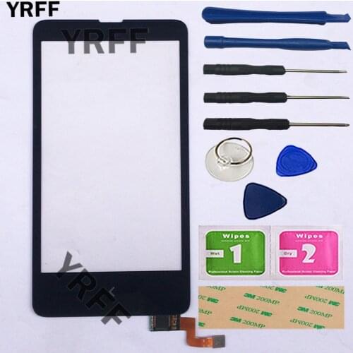 Mobile Touch Screen For Nokia X Dual SIM RM-980 A110 Touch Screen Digitizer Front Glass Sensor Panel Touchscreen Repair Tools