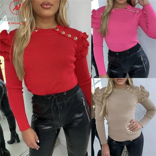NOMISSMORE Women's Knitted T-shirts