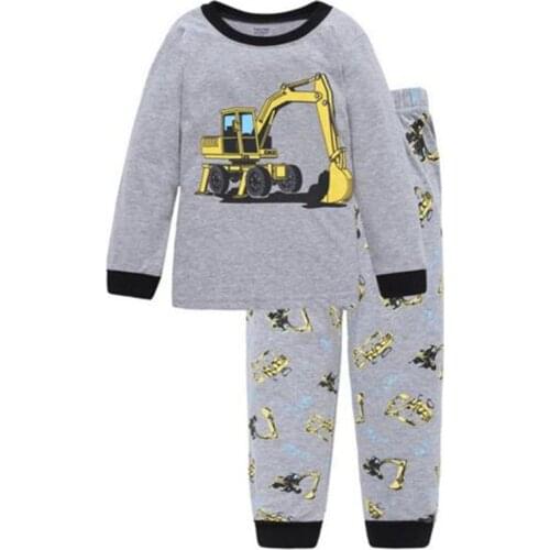 Newest Childrens Pajamas Cotton Pijamas For Girls Boys Pyjamas Cartoon Baby Sleepwear Kids Nightclothes Sets P37