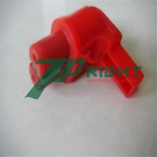 Right angle resistance silicone 2 pins connector socket
