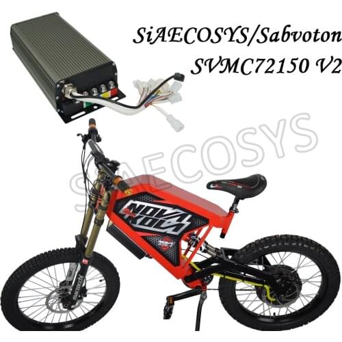 Siaecosys Sabvoton SVMC72150 V2 Controller for 3000w 72V 150A Electric Bicycle Motor