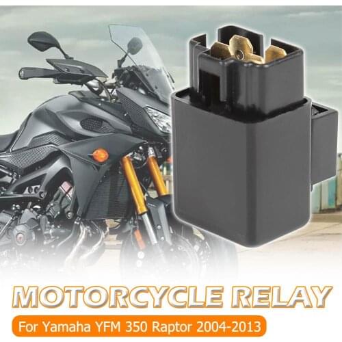 Starter Relay Solenoid for Yamaha YFM 350 Warrior California 1998-2003 Black with Sufficient Durability and Ruggedness