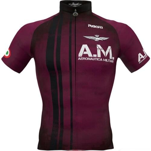 ROSTI cycling jersey summer men short sleeves maillot ciclsimo pro team mtb roadbike racing shirts bicycle outdoor sportswaer