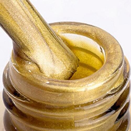 10ml Non-Peelable Nail Mirror Polish Bright Surface DIY Quick Drying Long Lasting Clear Bright DIY Gel Polish for Manicure