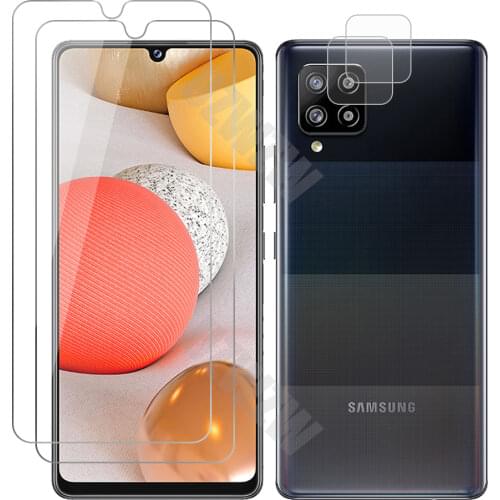 For Samsung Galaxy A42 5G Camera Lens Film & Protective Glass Screen Protector Tempered Glass Guard