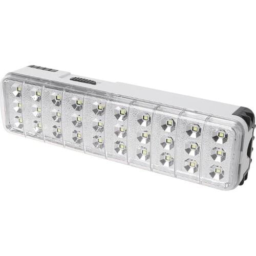 30LED Multi-Function Emergency Light Rechargeable LED Safety Lamp 2 Mode For Home Camp Outdoor AXYC