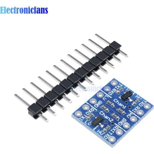 5Pcs/Lot Two Channel IIC I2C Logic Level Converter Bi-Directional Board Module 5V to 3.3V For Arduino