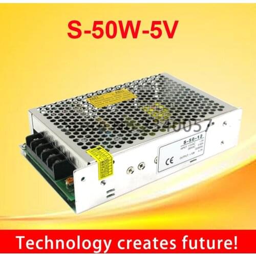 50W 5V 10A Single Output Switching power supply for CCTV camera LED Strip light AC to DC SMPS