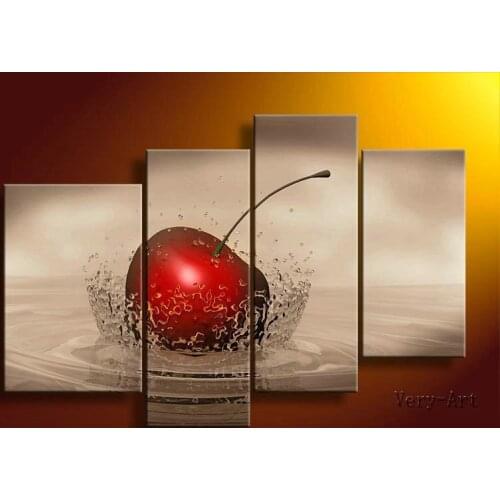 Free Shipping by Expedited Express Hand painted modern scenery Oil painting