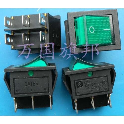 Free Delivery.Ship type switch six 16 feet long, 32 mm wide, 25 mm 28 mm high and bright green