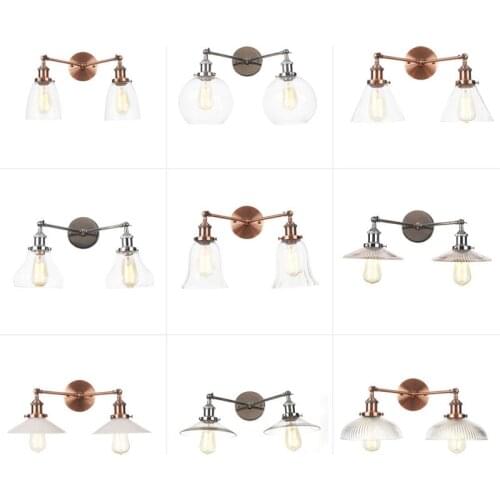 Boreal Europe style small cafe restaurant boutique showrooms aisle personality the bedroom decorates wall lamp