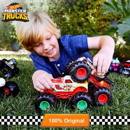 Original Hot Wheels Car Toys for Boys Monster Truck Car Mondel Toys for Children Diecast 1/64 Toys for Kids Birthday Gift