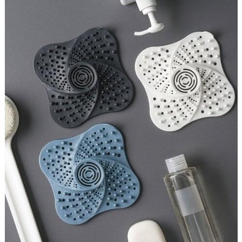 Anti-slip Wash Basin Drain Hair Anti-slip Irregular Pattern Bath Stopper Plug Sink Strainer Filter Kitchen Bathroom Accessories