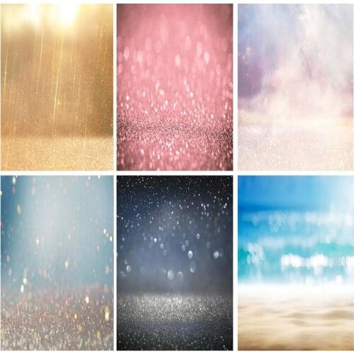 SHENGYONGBAO Art Fabric Photography Backdrops Prop Glitter Facula Light Spot Theme Photography Background 21318GBT-05