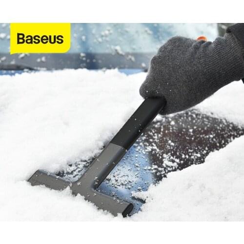 Xioami Youpin Baseus Ice Scraper Snow Removal Car Windshield Window Snow Cleaning Scraping Tool TPU Auto Ice Breaker Snow Shovel