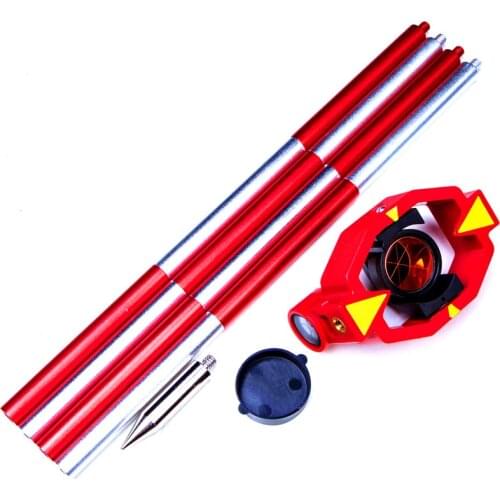 Brand New Mini Prism with 4 Poles for Total Station Prism Constant 0 Mm