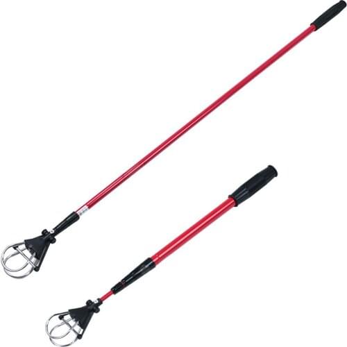 1Pcs Golf Ball Pick Up Tools Extendable Telescopic Ball Retriever Retracted Golf Automatic Locking Scoop Picker Golf Accessories