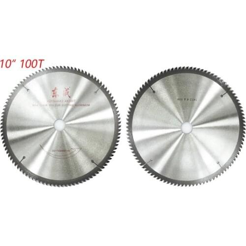 10 inch Saw Blade 100 Tooth Cutting Aluminium Saw Blade 254mm Circular Saw Blades 255mm*2.4*100T Saw Blade 1pc