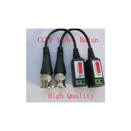 10 Pairs Twisted BNC Video Balun passive Transceivers UTP Balun BNC Cat5 CCTV UTP Video Balun up to 3000ft Range
