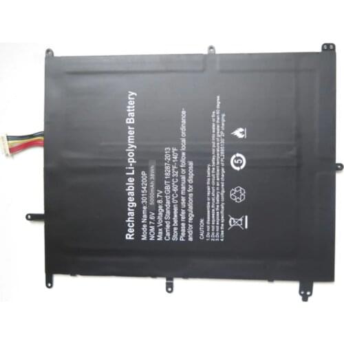 Battery 7.6v 5000mah for TECLAST F7 PLUS F7 PRO 30154200P 7/10 Lines batteries+track