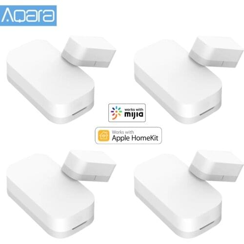 Aqara Door Window Sensor Smart Home Zigbee Function Mini Sensor Remote Control Alarm Security For Mijia APP Apple Homekit