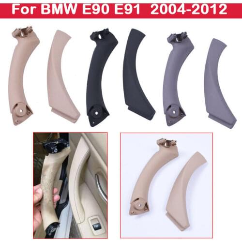 Door handle door armrest bracket 2004-2012 gray Beige Black color For BMW 3 Series door handle 318 320 325 330 E90 E91