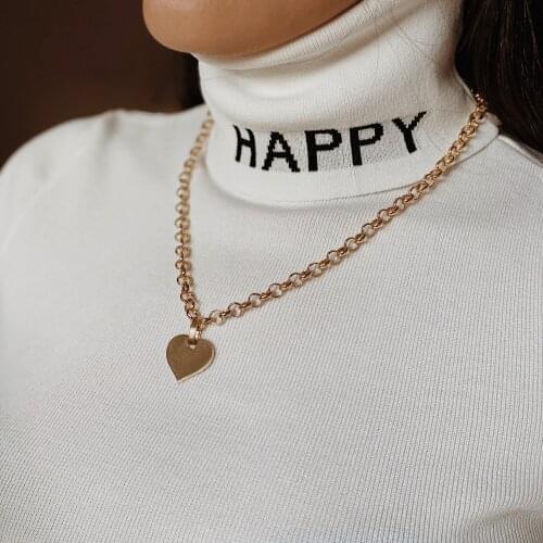 GULCE DERELI, HEART SYMBOL CHARM NECKLACE, CHAIN NECKLACES, CHARM NECKLACES, GIFT BOX, GOLD/SILVER PLATED