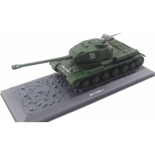 Diecast 1/43 Scale Soviet Army NC-2 1945 R Stalin Heavy Simulation Tank Model Adult Collection Static Display Mini Toys Boys