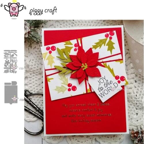 Piggy Craft metal cutting dies cut die mold New Flower envelope card Scrapbook paper craft knife mould blade punch stencils dies