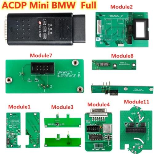 Yanhua Mini ACDP Programming Master for BMW Full Package with Module1/2/3/4/7/8/11 Total 7 Authorizations