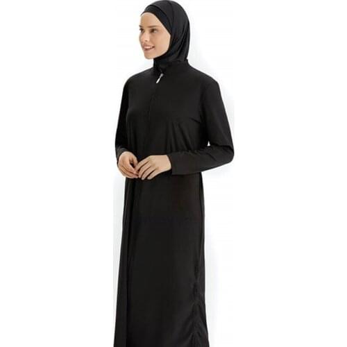 Muslim Swimwear Islamic Womens Sports Full Swimwear Long Skirt and Trousers Swimsuit Swimming Surf Suit 3 Piece Set 2021 New