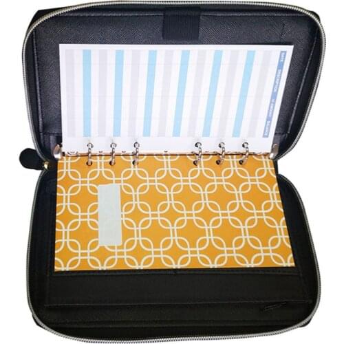 12pcs Budget Envelopes Set Creative Printed Cash Envelopes with 12pcs Budget Sheets and 1 Sheet Label Stickers Coupon Organizer